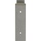 Ekena Millwork Steel Truss Shelf Bracket, Hammered Silver 2"W x 12"D x 7 3/4"H BKTM02X12X07TSHSV - alternate 3
